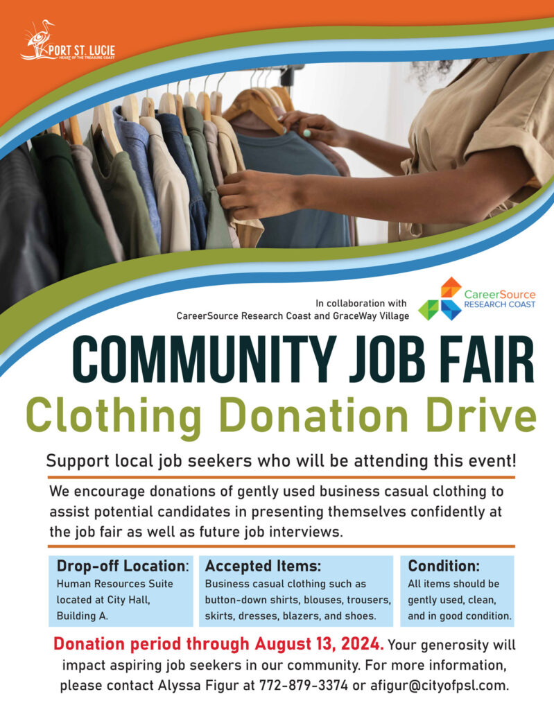 Clothing Drive Flyer