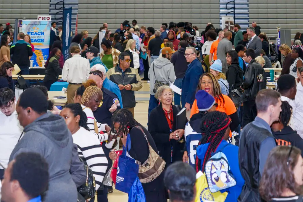 Job Fair Crowd 2026
